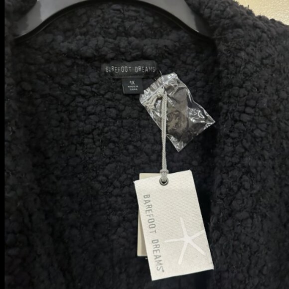 Barefoot Dreams Boucle Wide Shawl Collar Cardigan - Picture 3 of 7